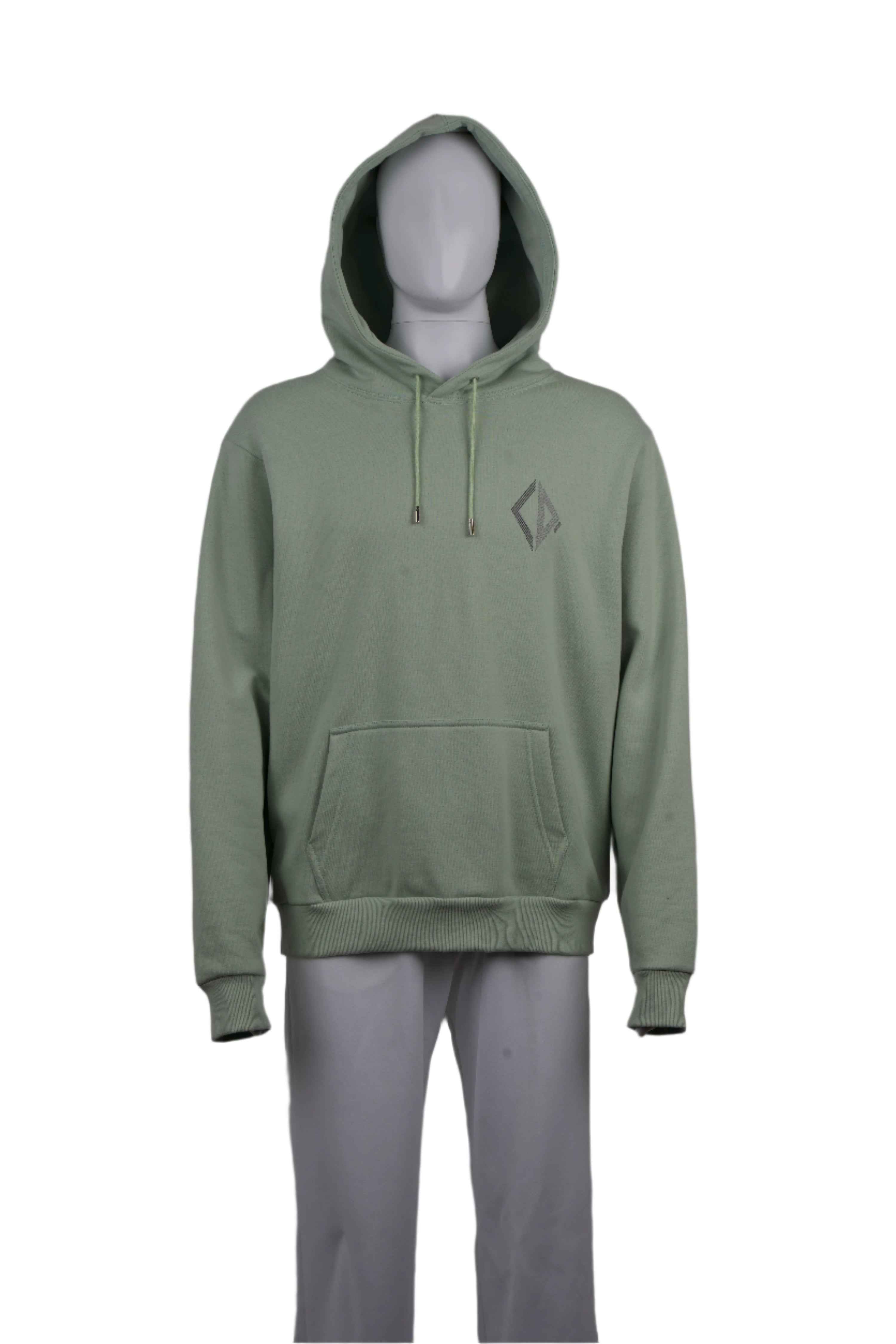 SWEAT À CAPUCHE VERT DIOR