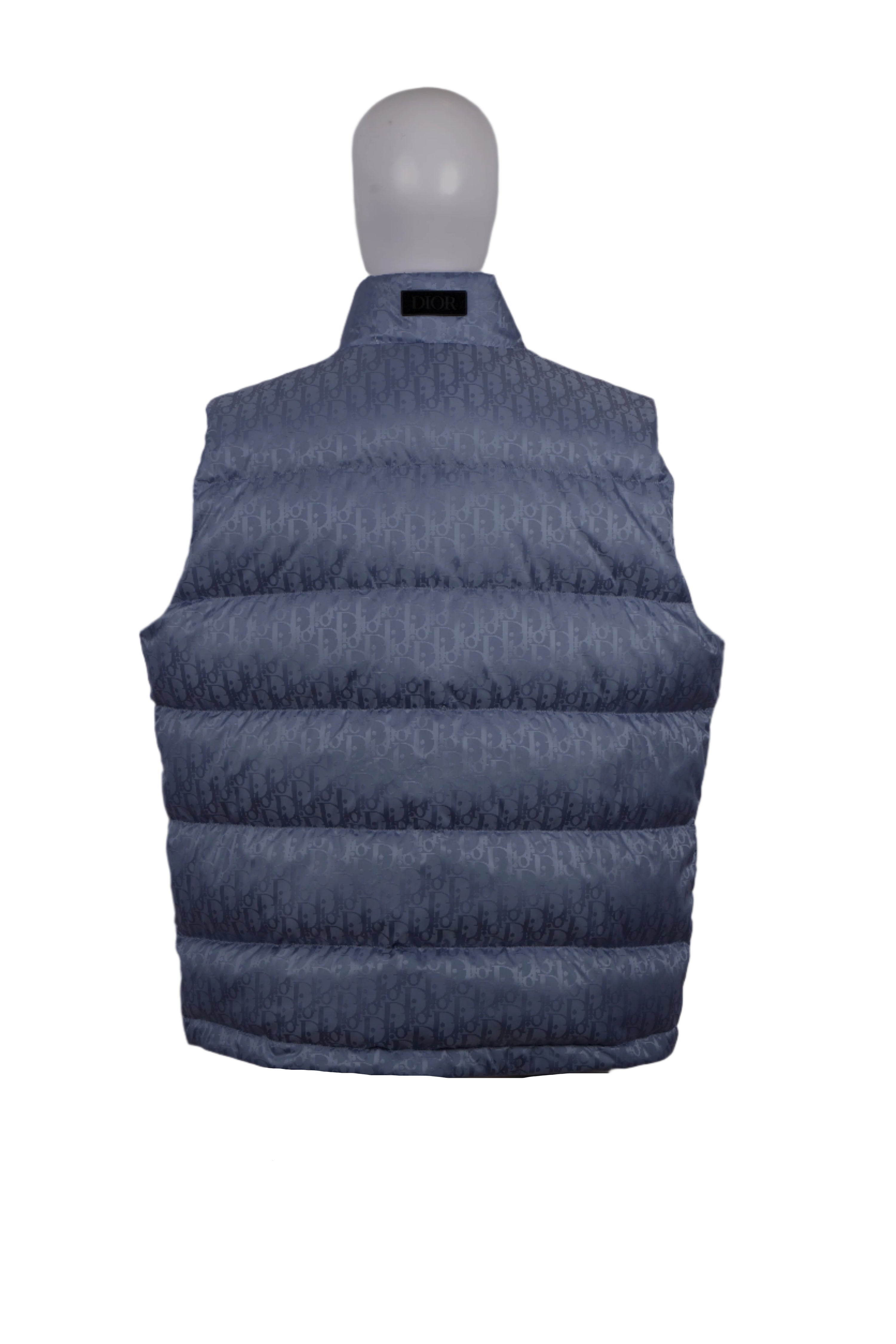DOUDOUNE SANS MANCHES DIOR HOMME OBLIQUE