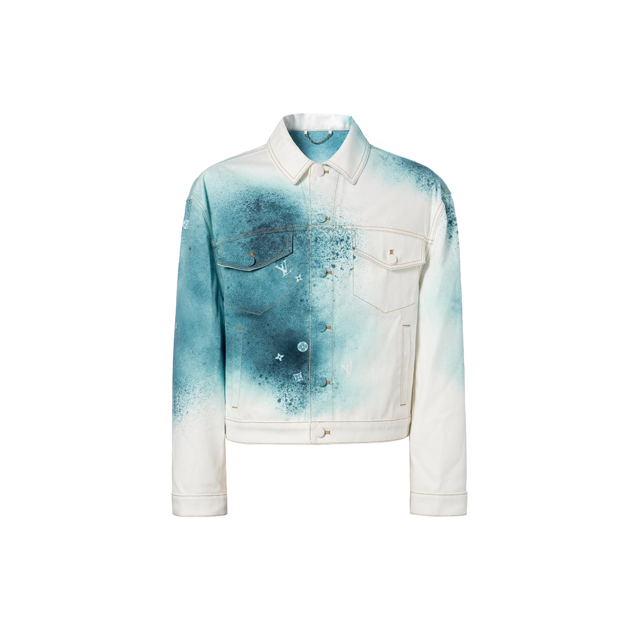 VESTE EN JEAN LV SPRAY