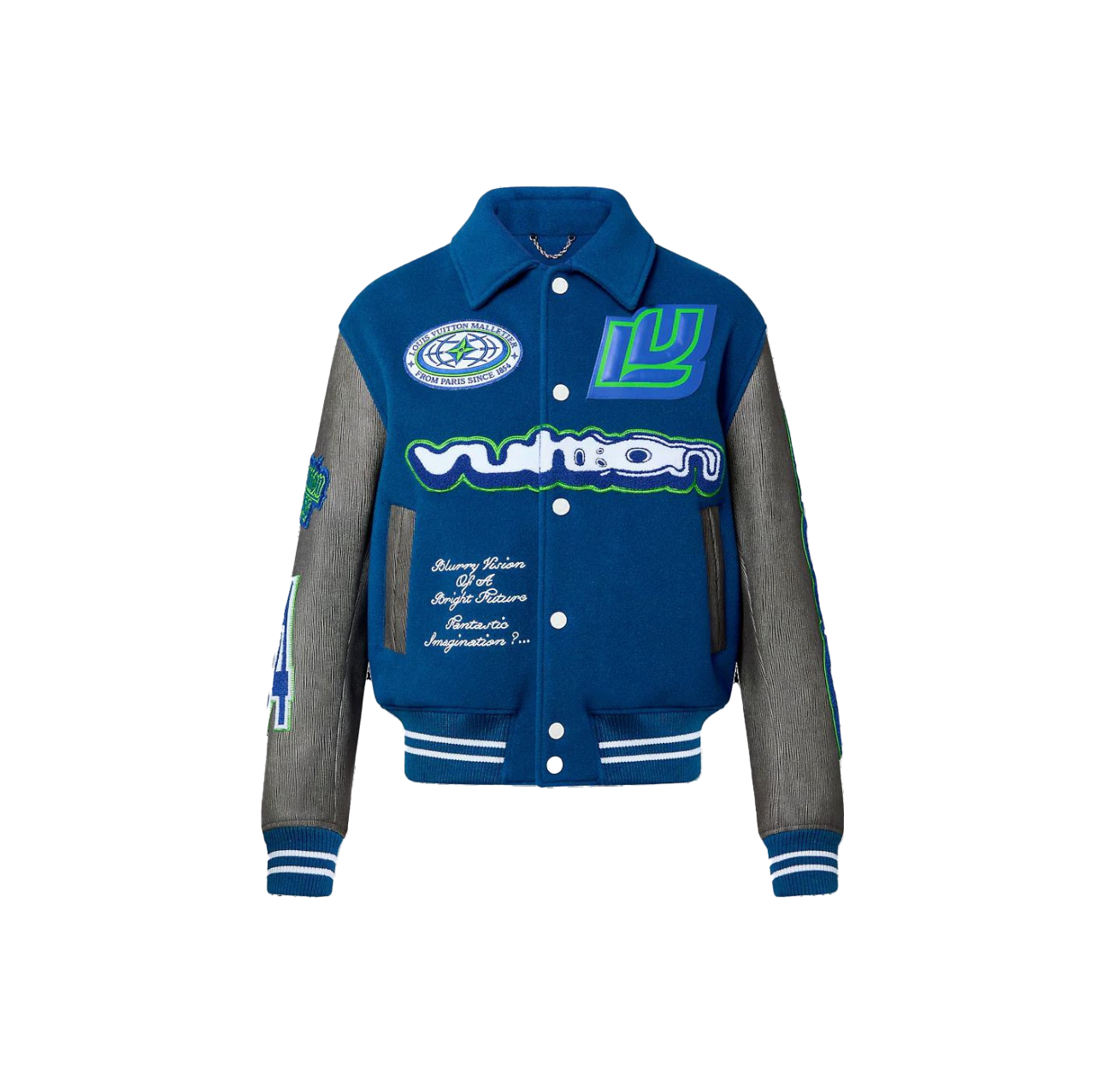 BLOUSON VARSITY BRODÉ LOUIS VUITTON