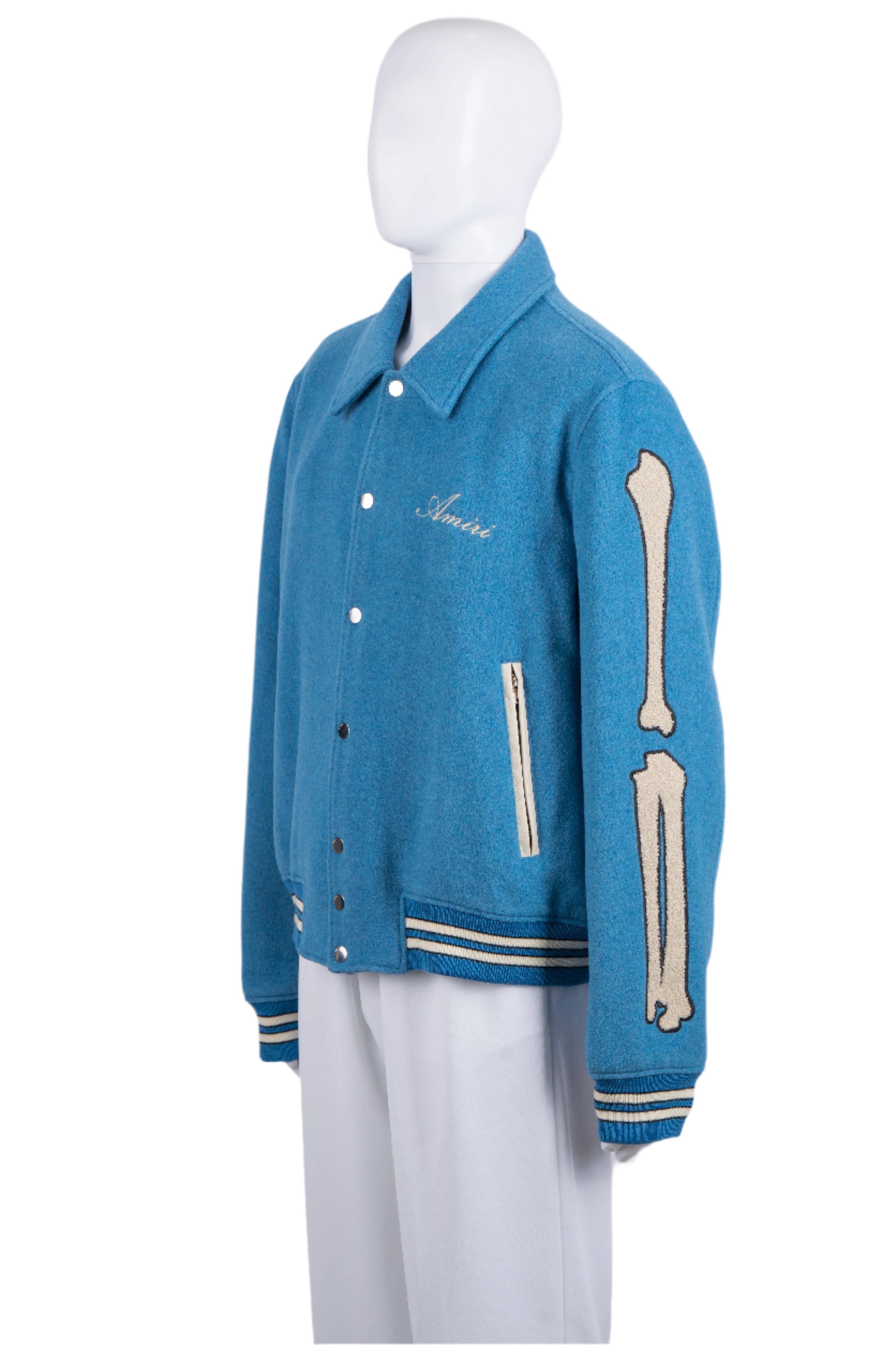 VESTE BLEUE AMIRI