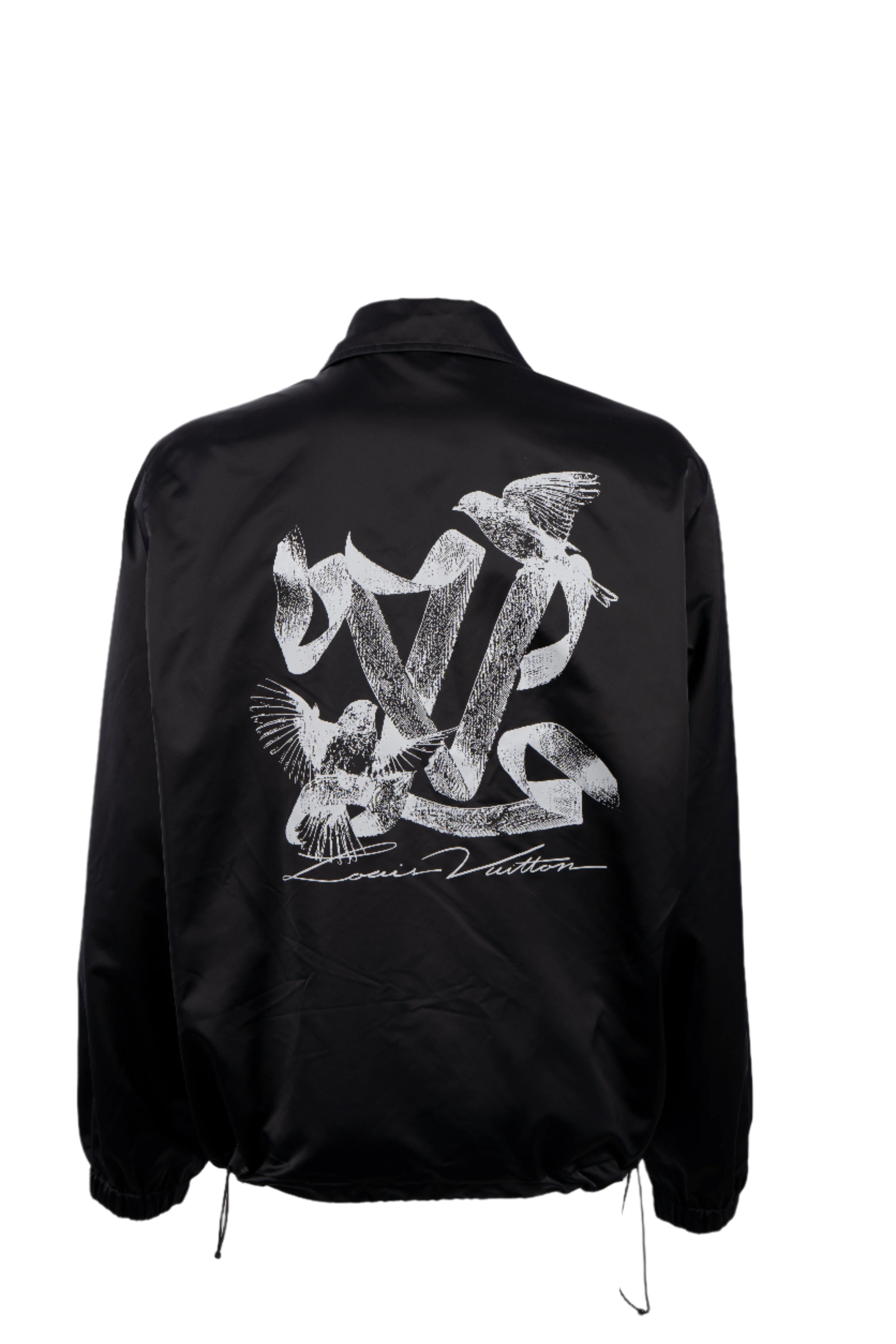 VESTE BRODÉE AVEC LETTRE LOGO LOUIS VUITTON